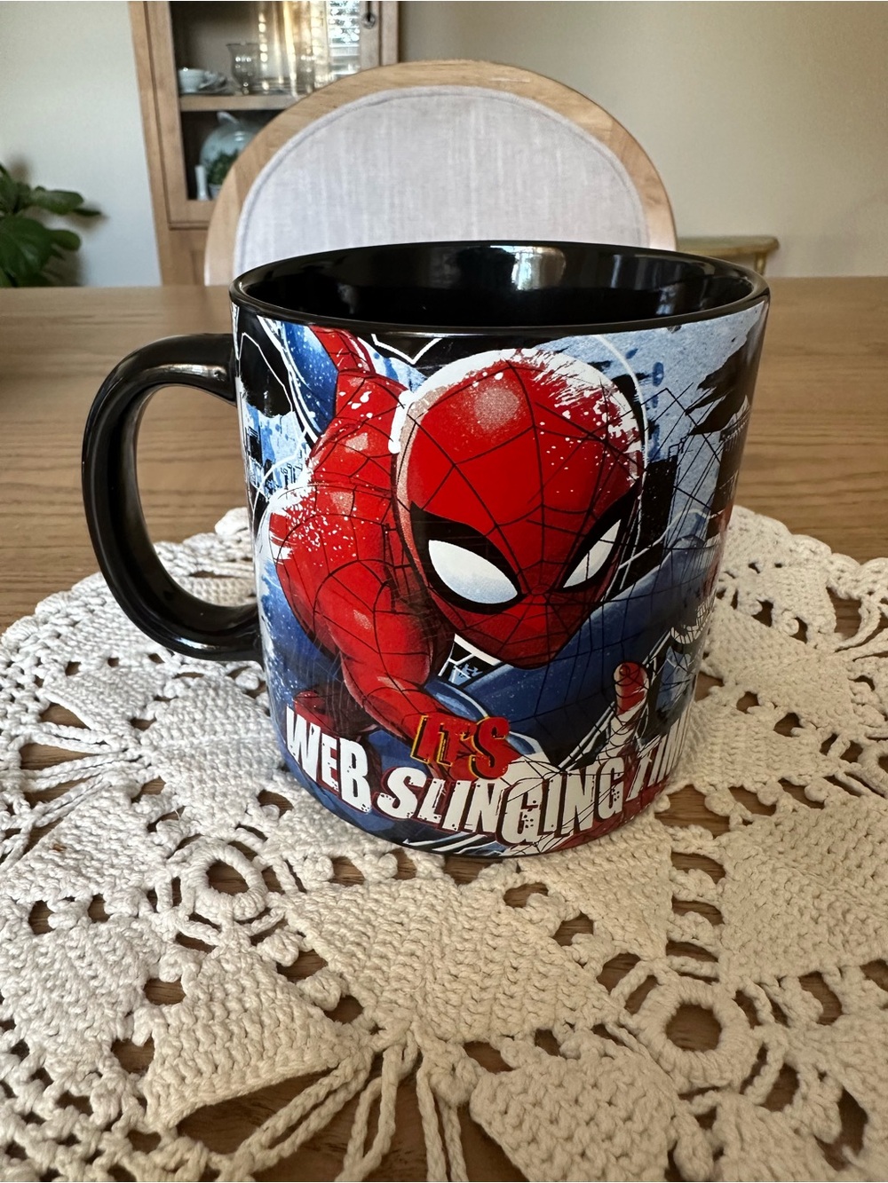 Bioworld Spider-Man Red and Black Ceramic Mug